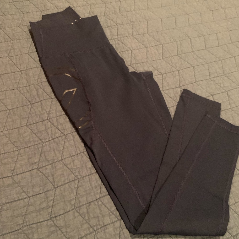 Virus compression leggings in blue. Size small.